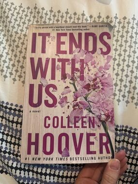 It Ends With Us Paperback by Colleen Hoover
